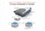 Beluga Boats 9Ft 4In River Stand Up Inflatable Paddle Board, Slate Grey, BL94RB