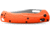 Benchmade Hunt Taggedout Folding Knife, 3.5 in, CPM-154, Drop Point Blade, Grivory, Orange Handle, Reversible Tip-Up, 15535