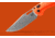 Benchmade Hunt Taggedout Folding Knife, 3.5 in, CPM-154, Drop Point Blade, Grivory, Orange Handle, Reversible Tip-Up, 15535