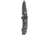 Benchmade 950 Rift Knife by Osborne Design w/ Plain Edge BK1 Coated Blade, Black Handle 950BK