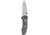 Benchmade 950 Rift Knife by Osborne Design w/ Plain Edge Blade, Black &amp; Charcoal Handle 950