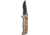 Benchmade Adamas Auto Folding Knife, Black Partially Serrated Blade, Sand G10 Handle 2750SBKSN