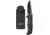 Benchmade Adamas Auto Knife, Black Plain Edge Blade, Black G10 Handles, Black MOLLE Pouch 2750BK