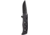 Benchmade Adamas Auto Knife, Black Plain Edge Blade, Black G10 Handles, Black MOLLE Pouch 2750BK