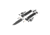 Benchmade Bailout Folding Knife, 3.38 in, CPM-M4 Steel, Non-Serrated Tanto Blade, 6061-T6 Aluminum, Black Handle, 537GY-03