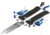 Benchmade Bailout Folding Knife, 3.38 in, M390 Stainless Steel, Tanto, Carbon Fiber, Carbon Fiber, 537-09
