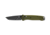 Benchmade Bailout Folding Knife, 3.38in, CPM-M4, Non-Serrated Tanto Blade, 6061-T6 Aluminum, Woodland Green Handle, 537GY-1