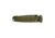 Benchmade Bailout Folding Knife, 3.38in, CPM-M4, Non-Serrated Tanto Blade, 6061-T6 Aluminum, Woodland Green Handle, 537GY-1