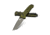 Benchmade Bailout Folding Knife, 3.38in, CPM-M4, Non-Serrated Tanto Blade, 6061-T6 Aluminum, Woodland Green Handle, 537GY-1