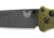 Benchmade Bailout Folding Knife, 3.38in, CPM-M4, Non-Serrated Tanto Blade, 6061-T6 Aluminum, Woodland Green Handle, 537GY-1