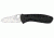 Benchmade Bone Collector AXIS Folding Knife, Plain Edge, Black Handle 15020