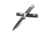 Benchmade Fact Auto Axis Automatic Folding Knife, 3.95in, CPM-S90V Super Premium Stainless Steel, Spear Point Blade, Carbon Fiber, Carbon/Silver Handle, 4170BK