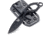 Benchmade Follow Up Fixed Blade Knife, Plain Edge Coated Drop Point Blade, 2.6in, Skeletonized Stainless Steel Handle, 101BK
