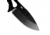 Benchmade Follow Up Fixed Blade Knife, Plain Edge Coated Drop Point Blade, 2.6in, Skeletonized Stainless Steel Handle, 101BK