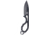 Benchmade Follow Up Fixed Blade Knife, Plain Edge Coated Drop Point Blade, 2.6in, Skeletonized Stainless Steel Handle, 101BK