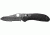 Benchmade Griptilian Folding Knife, Combo Edge, Satin Blade, Black Handle 550SHG