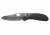 Benchmade Griptilian Folding Knife, Plain Edge, Satin Blade, Black Handle 550HG