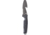 Benchmade H2O Fixed Blade Knife, Serrated Black Blade, 3.5 in, N680 Stainless Steel Blade, Opposing Bevel Blade, Rubberized Overmold, Black, 112SBK-BLK