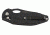 Benchmade Loco AXIS Plain Edge Folding Knife with Black Coated Blade, Black 808BK