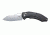 Benchmade Loco AXIS Plain Edge Folding Knife with Satin Silver Blade, Black 808