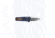 Benchmade Lowden Folding Knife, 2.79in, M390 Stainless Steel, Spear-Point, 6061-T6 Aluminum, Crater Blue, 491