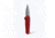 Benchmade Lowden Folding Knife, 2.79in, M390 Stainless Steel, Spear-Point, 6061-T6 Aluminum, Phoenix Red, 491GY-01