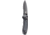 Benchmade Mini Boost Axis Folding Knife, Serrated Edge Coated Drop Point Blade, 3.11in, Grivory Versaflex Handle, 595SBK