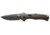 Benchmade Mini Claymore Automatic Folding Knife, 3in, 7.62cm, CPM-D2, Drop-point, Grivory Ranger Green, 9570BK-1