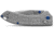 Benchmade Mini Narrows Axis Folding Knife, 2.98 in, CPM-20CV Stainless Steel, Drop Point Blade, 6Al4v Titanium, Gray Handle, 743