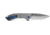 Benchmade Mini Narrows Axis Folding Knife, 2.98 in, CPM-20CV Stainless Steel, Drop Point Blade, 6Al4v Titanium, Gray Handle, 743