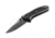 Benchmade Mini Presidio II Folding Knife, 3.2in, Drop Point, Black molded CF-Elite handle, 575-1