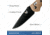Benchmade Pardue, Drop Point Grip, Axs,Stud Knife 551BKSN-AS