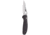 Benchmade Pardue Mini Grip Folding Knife, Axs, Hole, 2.91 in, 154CM, Sheepsfoot, Glass-Filled Nylon, Black, 555-S30V