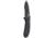 Benchmade PRESIDIO II AUTO AXIS Assisted Opening Folding Knife, 3.72 in, CPM-S30V, Drop Point Blade, Serrated, 6061-T6 Aluminum, Black Handle, 5700SBK