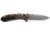Benchmade Presidio II Axis Automatic Folding Knife, 3.72in, CPM-M4 Super Steel, Drop Point Serrated Blade, 6061-T6 Aluminum, Burnt Bronze Anodized Handle, 5700SGY-1