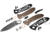 Benchmade Presidio II Axis Automatic Folding Knife, 3.72in, CPM-M4 Super Steel, Drop Point Serrated Blade, 6061-T6 Aluminum, Burnt Bronze Anodized Handle, 5700SGY-1