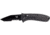 Benchmade Presidio Tanto Folding Knife, Combo Edge, BK Blade 523SBK
