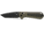 Benchmade Redoubt Axis Tanto Knives Folding Knife, 3.53 in, CPM-D2 Steel, Drop Point, Grivory, Ranger Green, 431BK-1