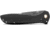 Benchmade Seven Ten Folding Knife, 4in, CPM MagnaCut Stainless Steel, Recurve Drop-Point, 6061-T6 Aluminum, Black, 710-25