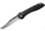 Benchmade Seven Ten Folding Knife, 4in, CPM MagnaCut Stainless Steel, Recurve Drop-Point, 6061-T6 Aluminum, Black, 710-25