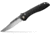 Benchmade Seven Ten Folding Knife, 4in, CPM MagnaCut Stainless Steel, Recurve Drop-Point, 6061-T6 Aluminum, Black, 710-25
