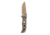 Benchmade Sibert Adamas Axis Stud Folding Knife, 3.82in, CPM-CruWear Steel, Drop Point Flat Earth Coated Blade, Contoured G10, Olive Drab Handle, 275FE-2