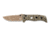 Benchmade Sibert Adamas Axis Stud Folding Knife, 3.82in, CPM-CruWear Steel, Drop Point Flat Earth Coated Blade, Contoured G10, Olive Drab Handle, 275FE-2