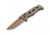 Benchmade Sibert Adamas Axis Stud Folding Knife, 3.82in, CPM-CruWear Steel, Drop Point Flat Earth Coated Blade, Contoured G10, Olive Drab Handle, 275FE-2
