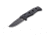 DEMO, Benchmade Sibert Adamas Axis Stud Folding Knife, 3.82 in, CPM-CruWear Steel, Drop Point Grey Coated Blade, Contoured G10, Black Handle, 275GY-1-DEMO