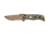 Benchmade Sibert Adamas Axis Stud Folding Knife, 3.82in, CPM-CruWear Steel, Drop Point, Serrated, Flat Earth Coated Blade, Contoured G-10 Handle, Olive Drab, 275SFE-2