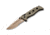Benchmade Sibert Adamas Axis Stud Folding Knife, 3.82in, CPM-CruWear Steel, Drop Point, Serrated, Flat Earth Coated Blade, Contoured G-10 Handle, Olive Drab, 275SFE-2