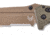 Benchmade Sibert Adamas Axis Stud Folding Knife, 3.82in, CPM-CruWear Steel, Drop Point, Serrated, Flat Earth Coated Blade, Contoured G-10 Handle, Olive Drab, 275SFE-2