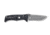 Benchmade Sibert Adamas Axis Stud Folding Knife, 3.82in, CPM-CruWear Steel, Drop Point Serrated Grey Coated Blade, Contoured G10, Black Handle 275SGY-1