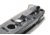 Benchmade Sibert Adamas Axis Stud Folding Knife, 3.82in, CPM-CruWear Steel, Drop Point Serrated Grey Coated Blade, Contoured G10, Black Handle 275SGY-1
